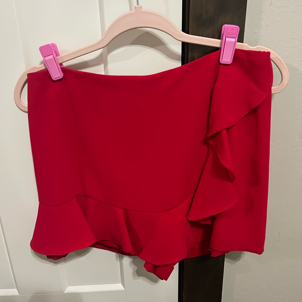 Revolve, Amanda Uprichard Red Skort❤️
